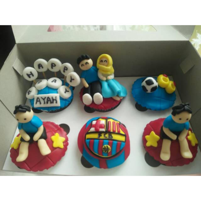 

kue ulang tahun suami tema bola custom request