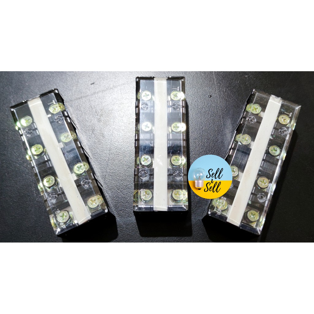 Terminal Block TC-604 (4P 600V 60A) / Terminal Blok TC604 (4 Pole 60 Ampere)