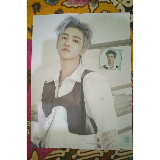 NCT Dream Jaemin Folded Poster plus Circlecard CC Reload Rolling Ver