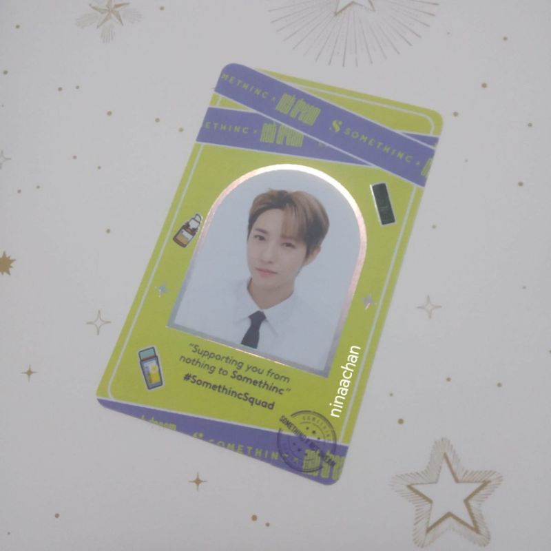 PC Renjun Jisung Somethinc Holo dan non Holo