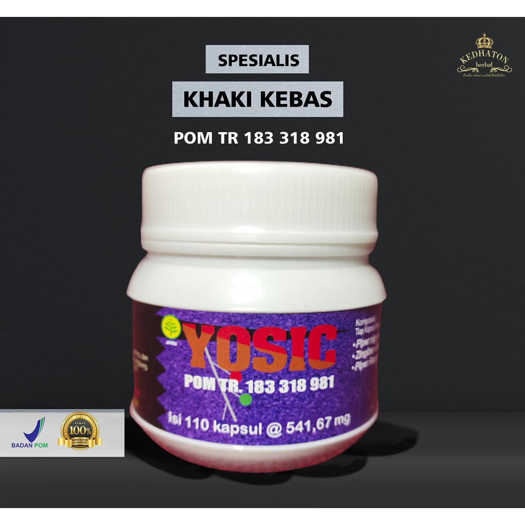 Obat Herbal Puspita Radja / Obat Kaki Kebas Yosic / Obat Herbal Rematik / Obat Herbal Nyeri Sendi da