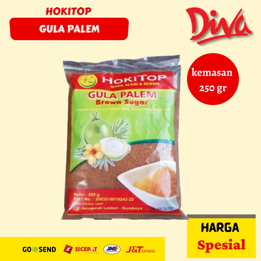 

[250gr] Hokitop Palm Sugar / Gula Palem