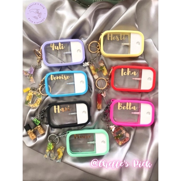 Hand Sanitizer Pocket Spray Aesthetic/Resin DIY/Antis Mini Custom/Hand Sanitizer