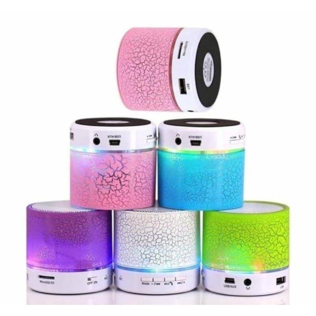 SPEAKER BLUETOOTH MINI / SPEAKER BLUETOOTH RETAK LED SOUNDBOX MOTIF AUDIO