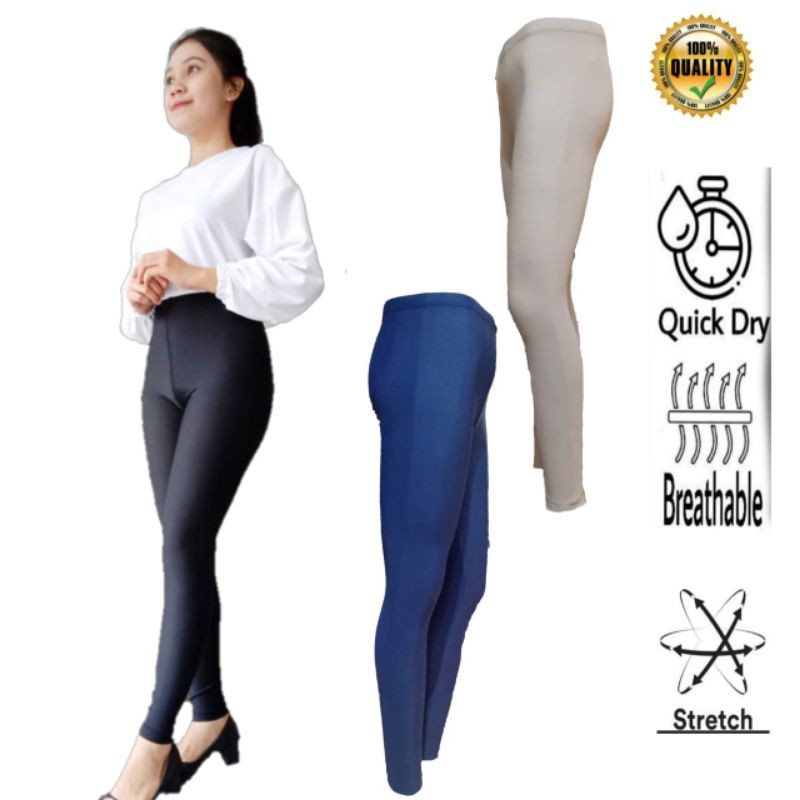CELANA LEGGING JUMBO OLAHRAGA ZUMBA FITNES YOGA LARI JOGGING PRIA WANITA LEGGING POLOS