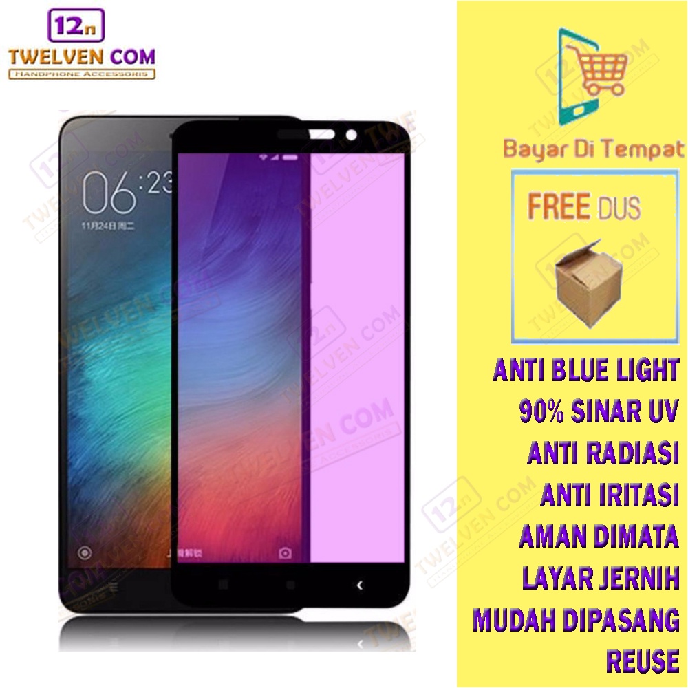 [FLASH SALE] ANTI BLUE LIGHT TEMPERED GLASS Xiaomi Redmi 4a