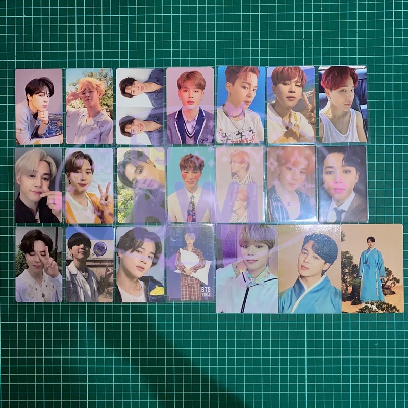 PC PHOTOCARD ALBUM BTS BANGTAN JIMIN TEAR ANSWER MOTS PERSONA BUTTER BE HER O LIGHTS POB LD PWS DALM