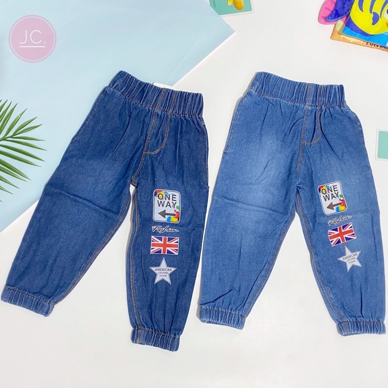 CELANA JEANS JOGER ANAK COWOK // celana panjang anak cowok jeans import