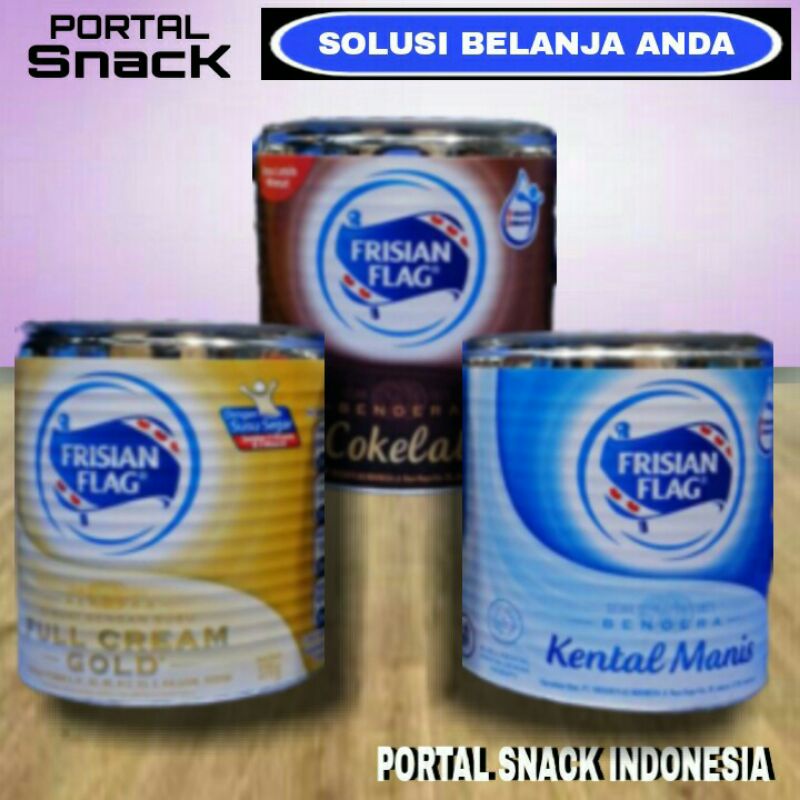 

Frisian Flag Susu Kaleng Kental Manis 370gr