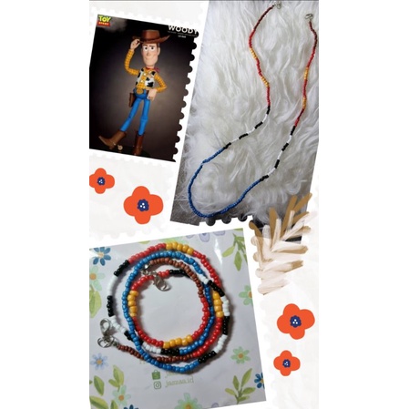 strap masker manik-manik