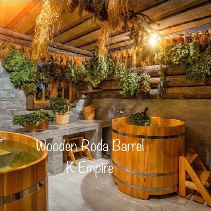 Jual Bathtup Jacuzzi Hot Tub / Bathtub Tong Kayu / Gentong Kayu Shopee Indonesia