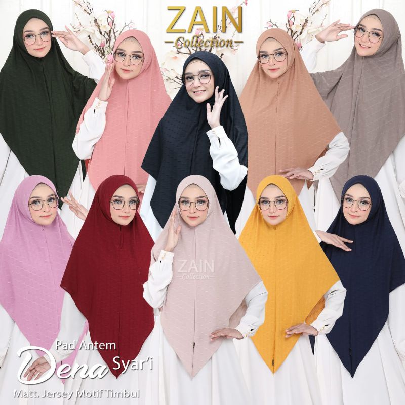 jilbab instan Dena jumbo ORI ZAIN COLLECTION-1