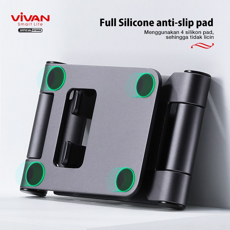 Holder Universal VIVAN VH01 Stent Smartphone Tablet - Garansi Resmi 1 Tahun