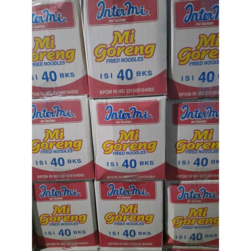 

Indofood Intermie Goreng 1 KARTON 40pcs