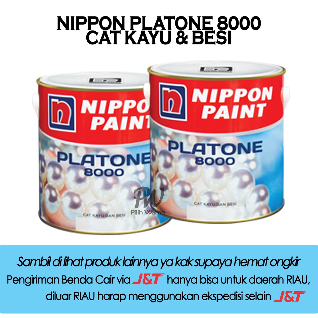 CAT KAYU DAN BESI PLATONE 8000 / CAT BESI / CAT KAYU 0.85L