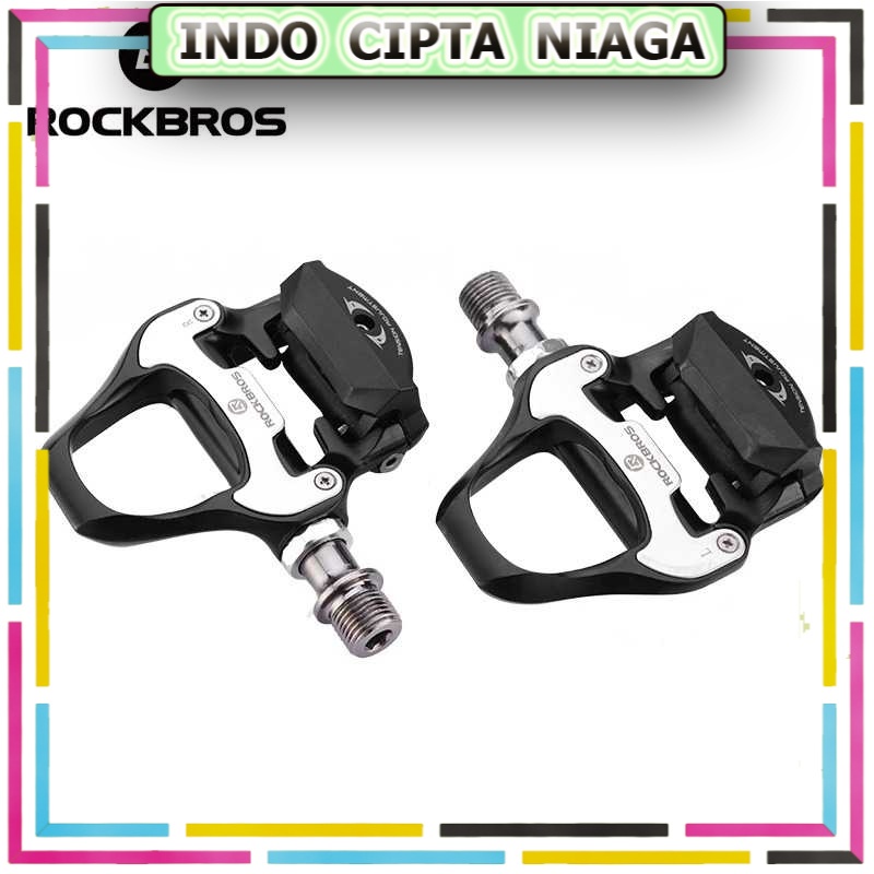 Rockbros Kunci Sepatu Pedal Sepeda Self-locking Pedal 2PCS - SPD-SL