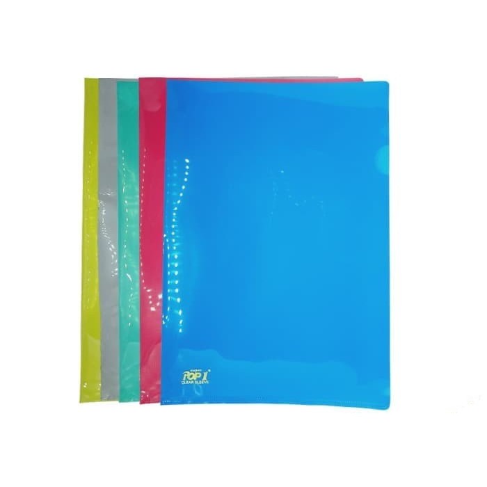 

MAP L CLEAR SLEEVES POP 1 A4 ISI 12