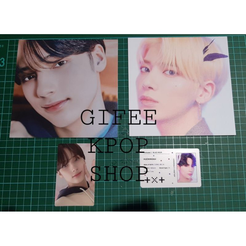 TXT Minisode 1: Blue Hour Postcard, Photocard (PC) HUENINGKAI TAEHYUN