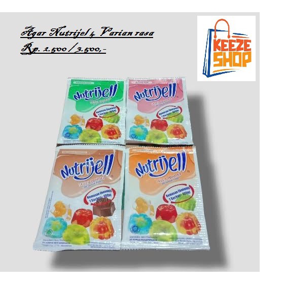 

Agar / Nutrijell / 4 Varian