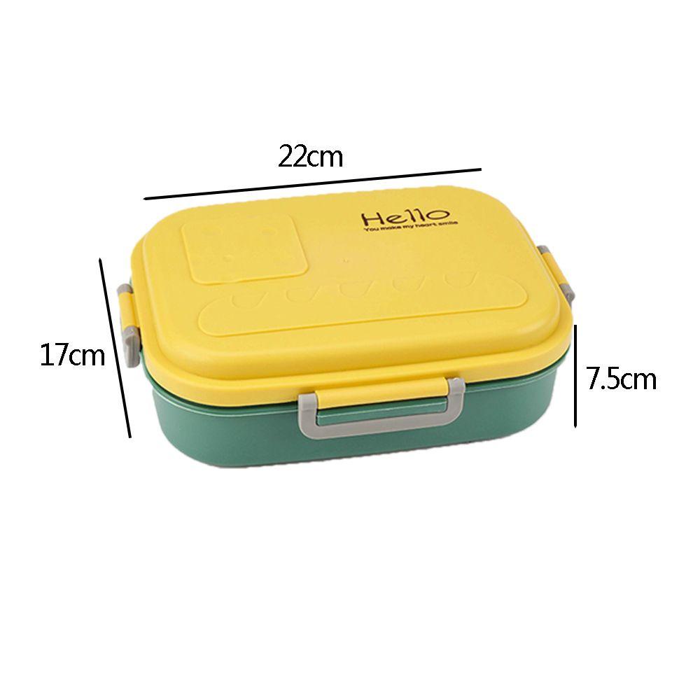 R-FLOWER Kotak Makan Lunch Box Office Bento Case2/3 Sekat Food Container