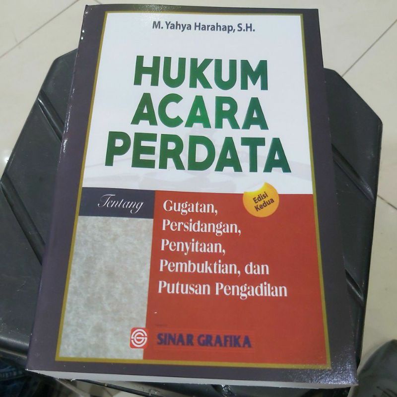 JUAL BUKU HUKUM ACARA PERDATA YAHYA HARAHAP EDISI KEDUA