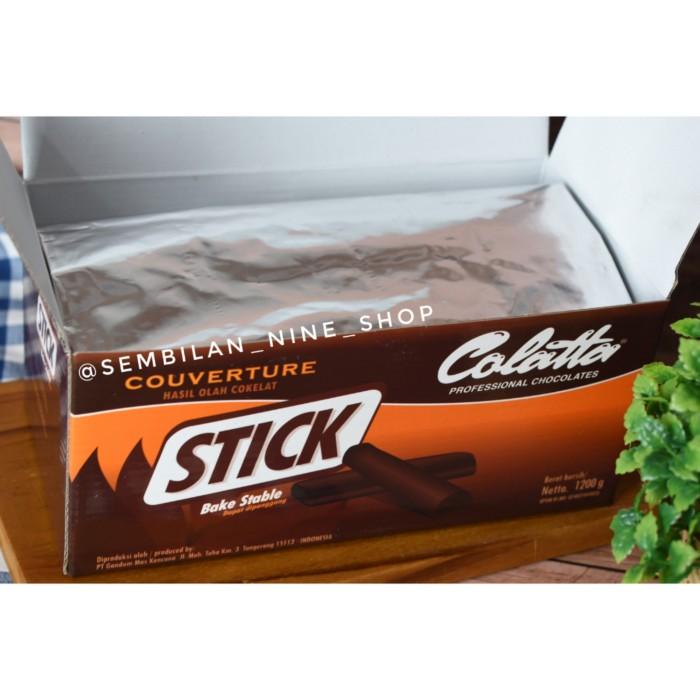 

Colatta Chocolate Stick Couverture 1,2 Kg 1.200 Gram Cokelat Batons