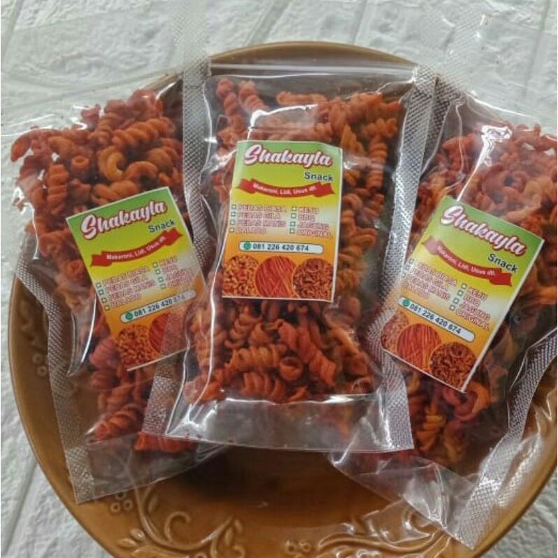 

MAKARONI SPIRAL PEDAS ISI 65gr