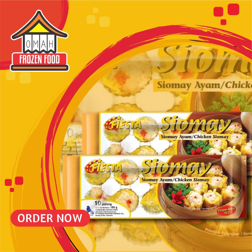 

Fiesta Chicken Siomay Siomay Ayam Isi 10pc