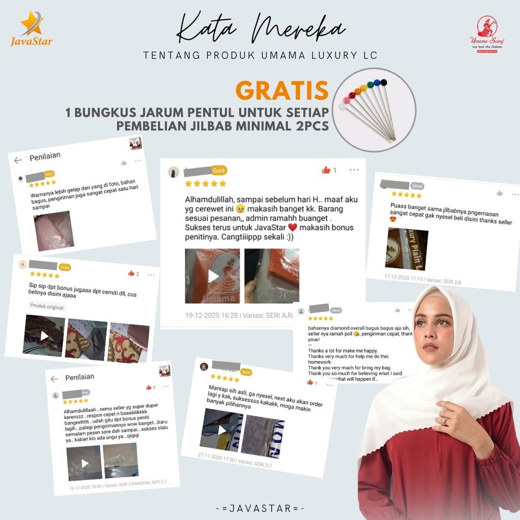 (GROSIR COD) Jilbab Azara luxury NUR sinar glamour Laser Cut kerudung hijab segiempat glowing-2