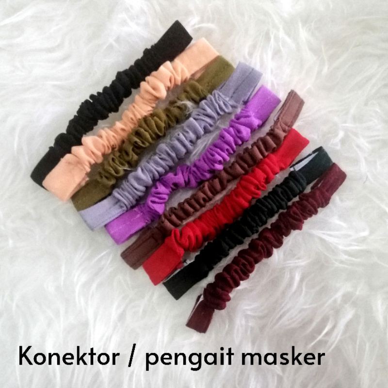 kONEKTOR PENGAIT TALI MASKER PEREKAT