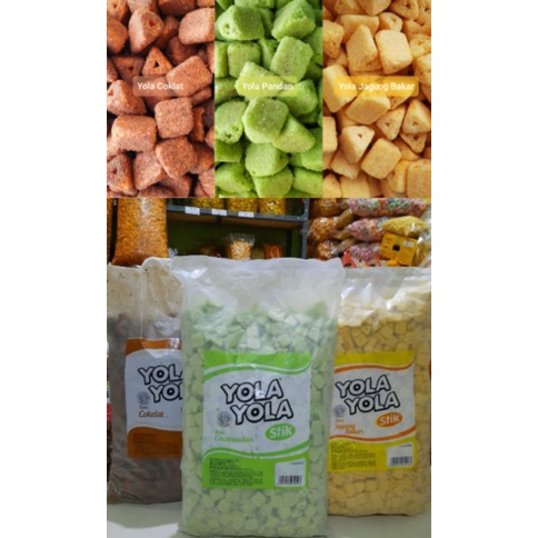 

Yola pandan kemasan ball 2kilo - Snack Lezat
