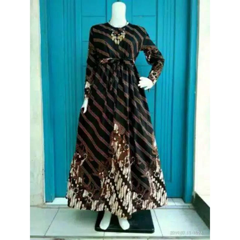 GAMIS BATIK JUMBO MANGGAR,PADI,SEKAR,CANTIK,KUBIS,KIPAS,DAUN,KUPU/COD