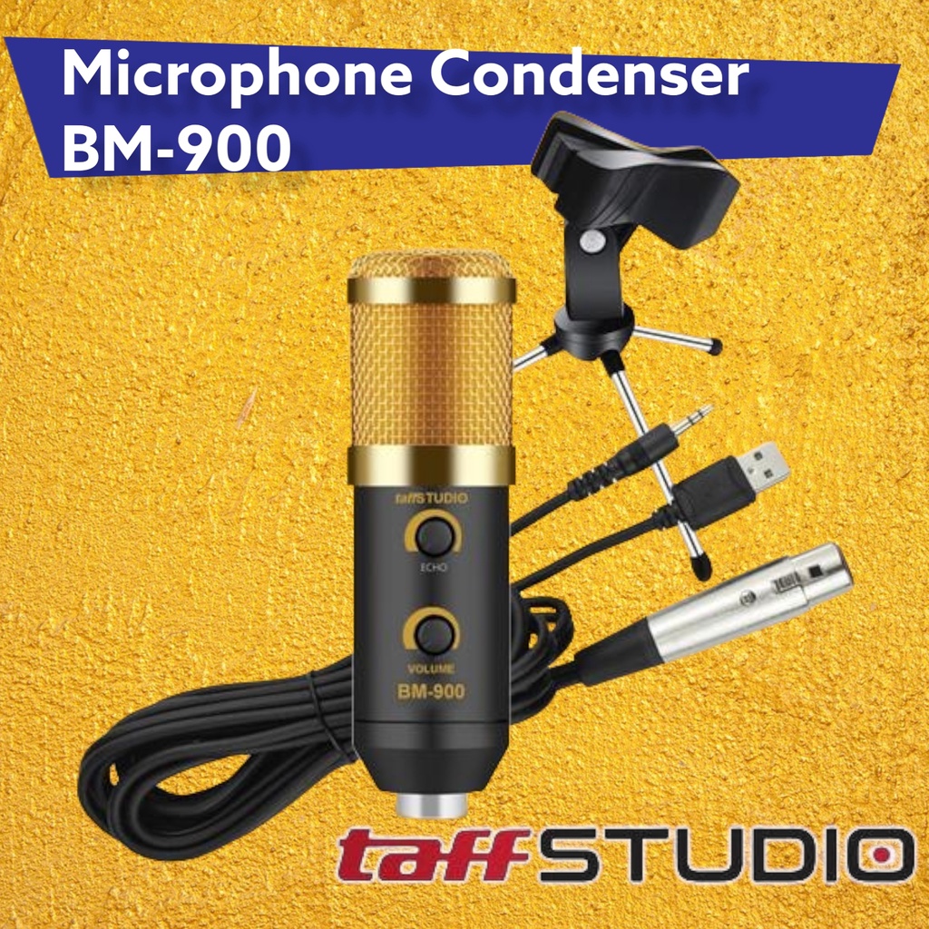 Jual Microphone Mikrofon Condenser BM-800 / BM-8000 / Bm-900 Taffstudio ...