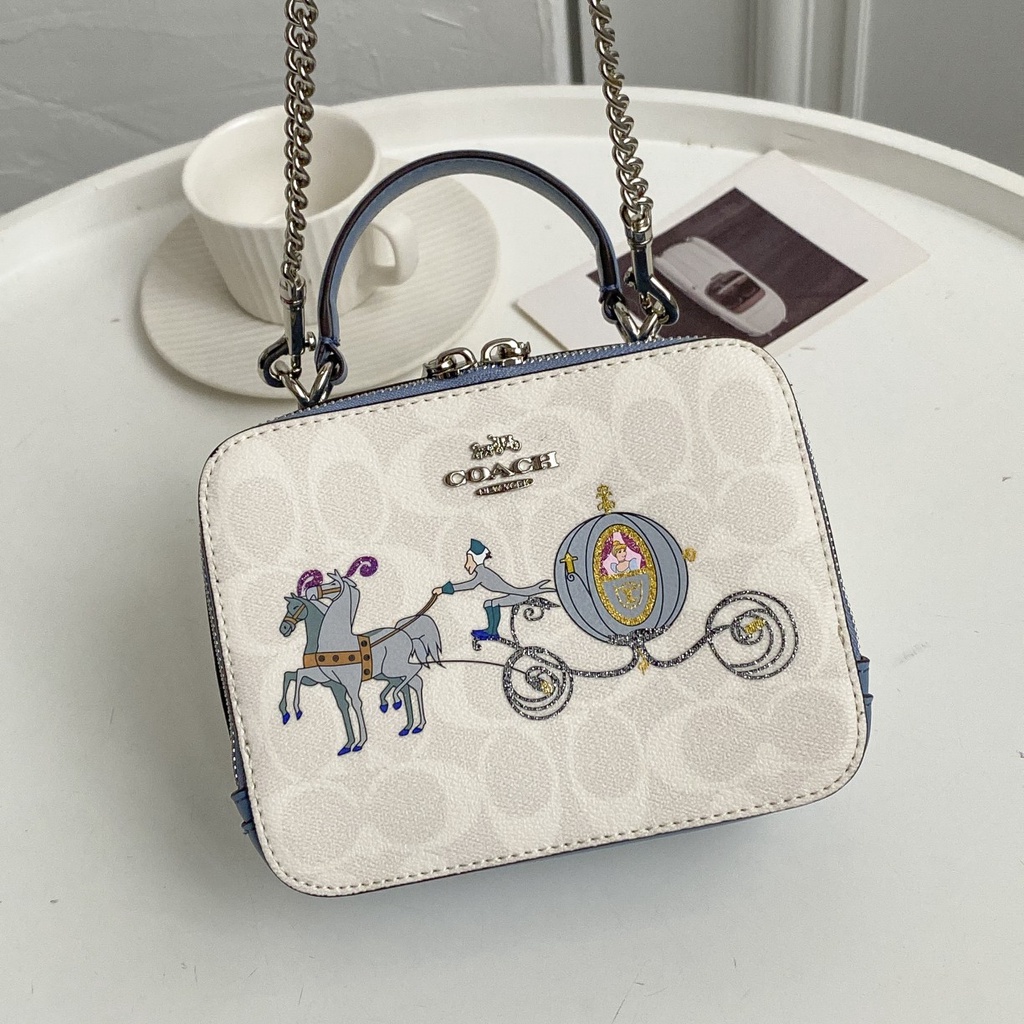 Disney x Coach Cooperation Series  Disneyland Crossbody