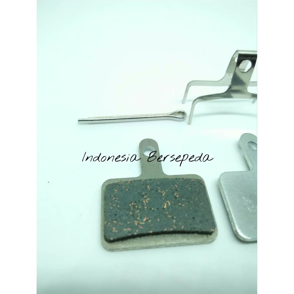 Termurah Brake Pad for Shimano M375/M395/M485/M486/M475/M416/M446/M445/M515/M525 Aluminium Backing