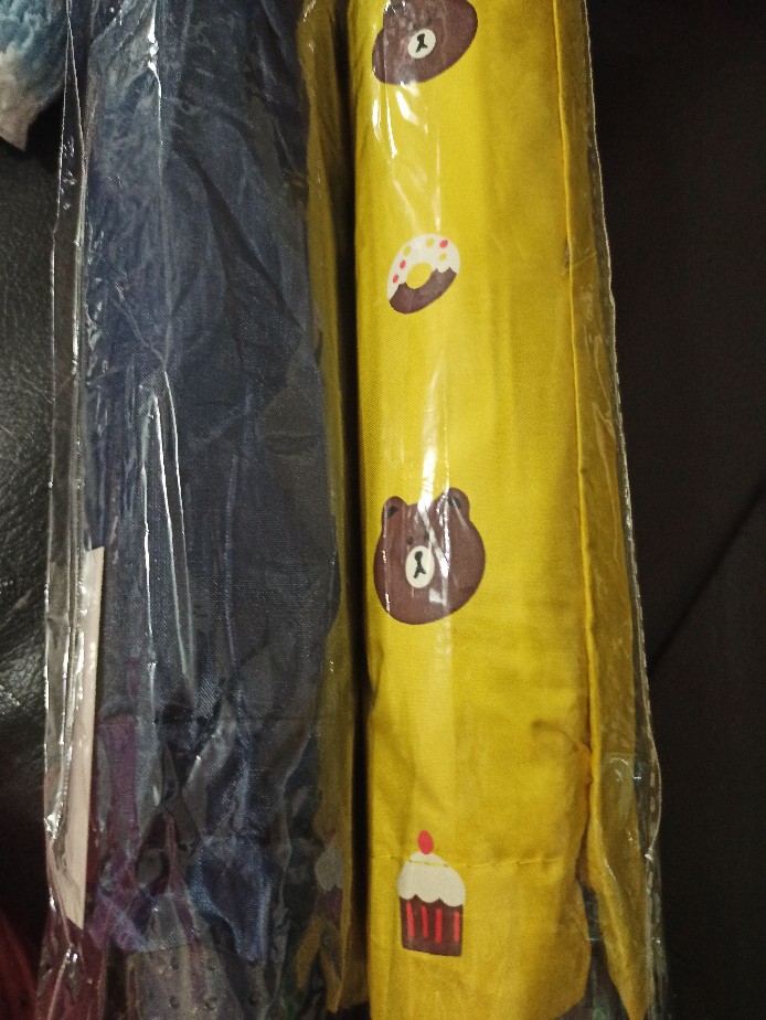 Payung Lipat 3 Buka Tutup Otomatis / Lapis Silver Uv / Grc - 510