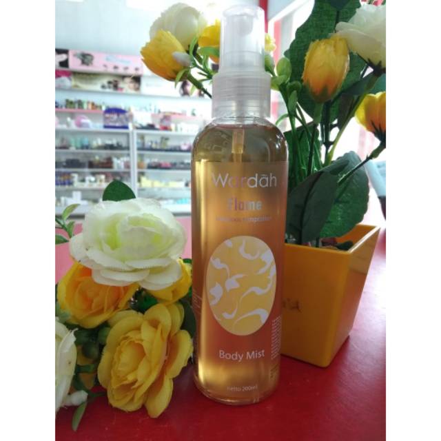 Wardah Flame Body Mist 200ml/ bodymist / parfum