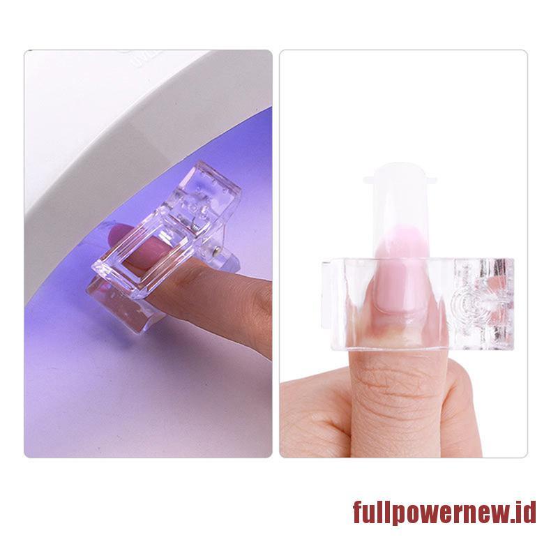 【COD】Nail Clip PVC Nail Fake Finger Extension UV Gel Manicure Art Builder Tool New