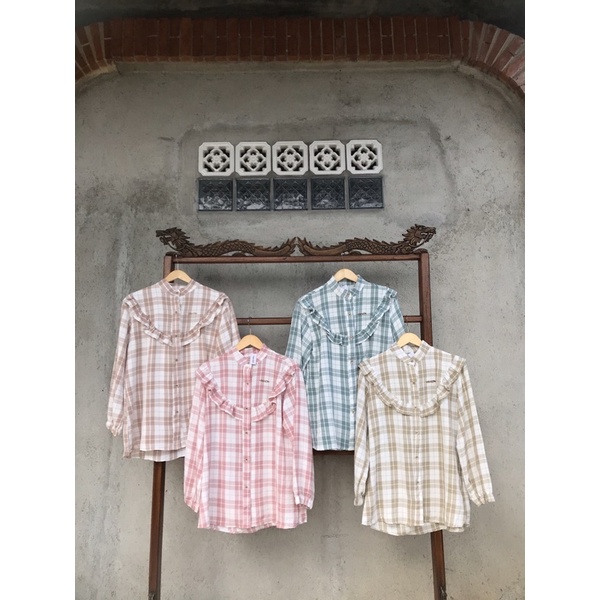 BLOUSE KOTAK BLOUSE CRINKLE BLOUSE CRINKLE AIR FLOW BLOUSE MURAH BLOUSE WANITA BLOUSE WANITA MIRAH B