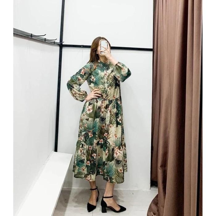 Dress | Tropic Zara Dress Pakaian Wanita Import Maxi Dress Wanita Gamis Murah Terbaru Ready Stock