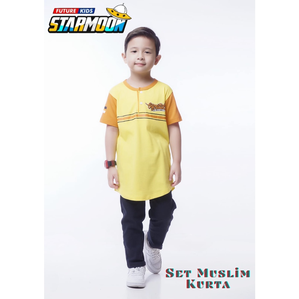 KURTA ANAK KAOS SET STARMOON
