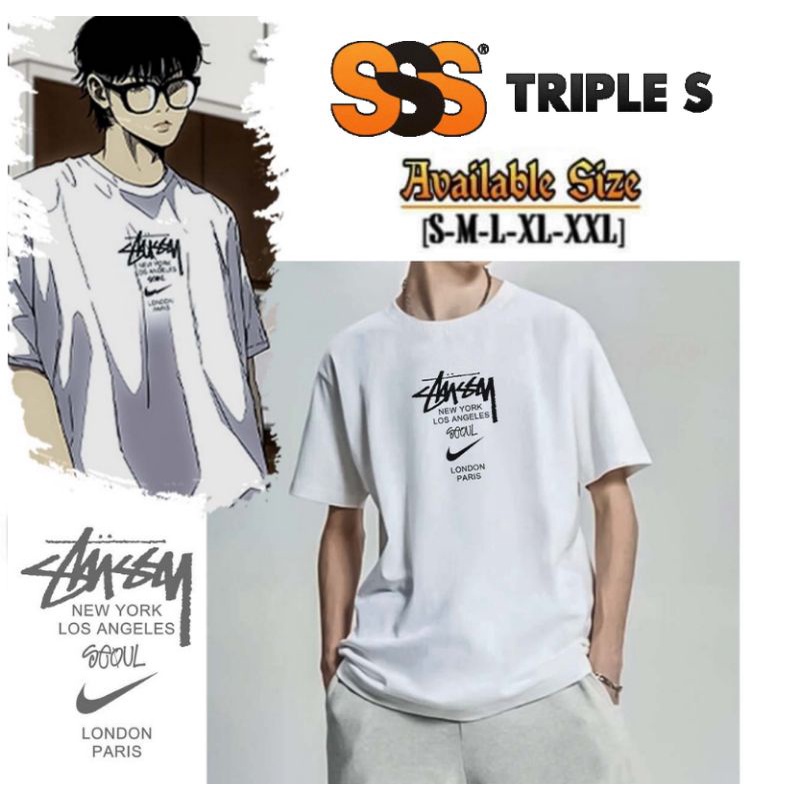 KAOS JAY JO HUMMING BIRD CREW TSHIRT WEBTOON WINDBREAKER MANHWA COSPLAY
