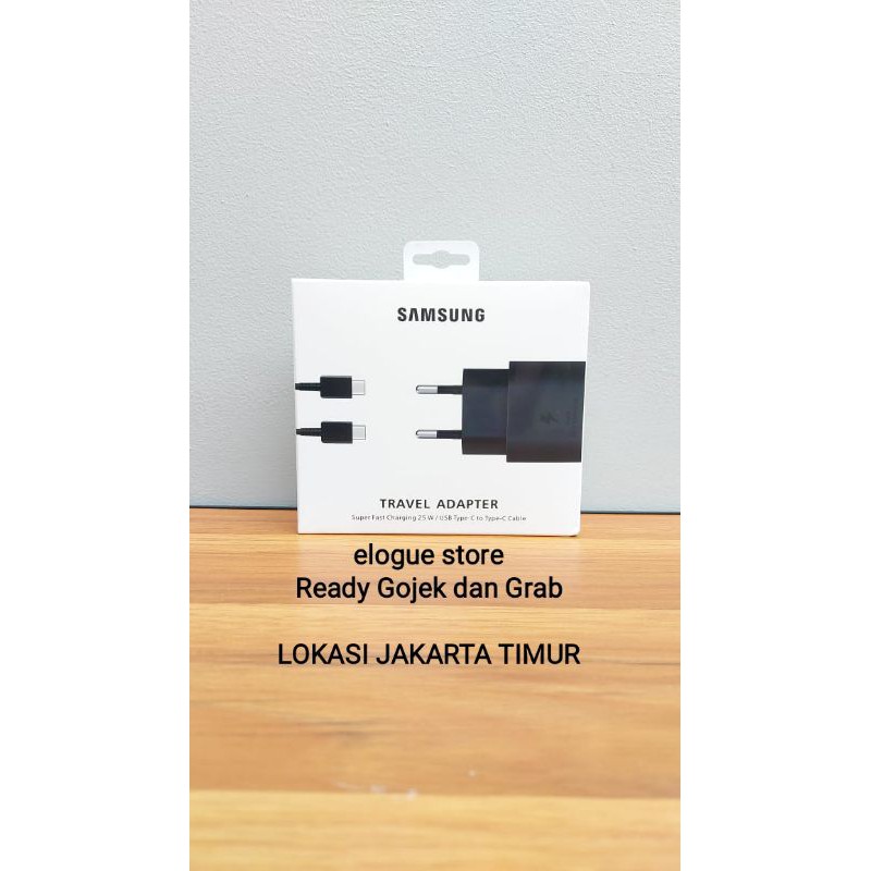 Samsung Super Fast Charging Charger 25W 25 W Type C S21 A72 A52 Ultra