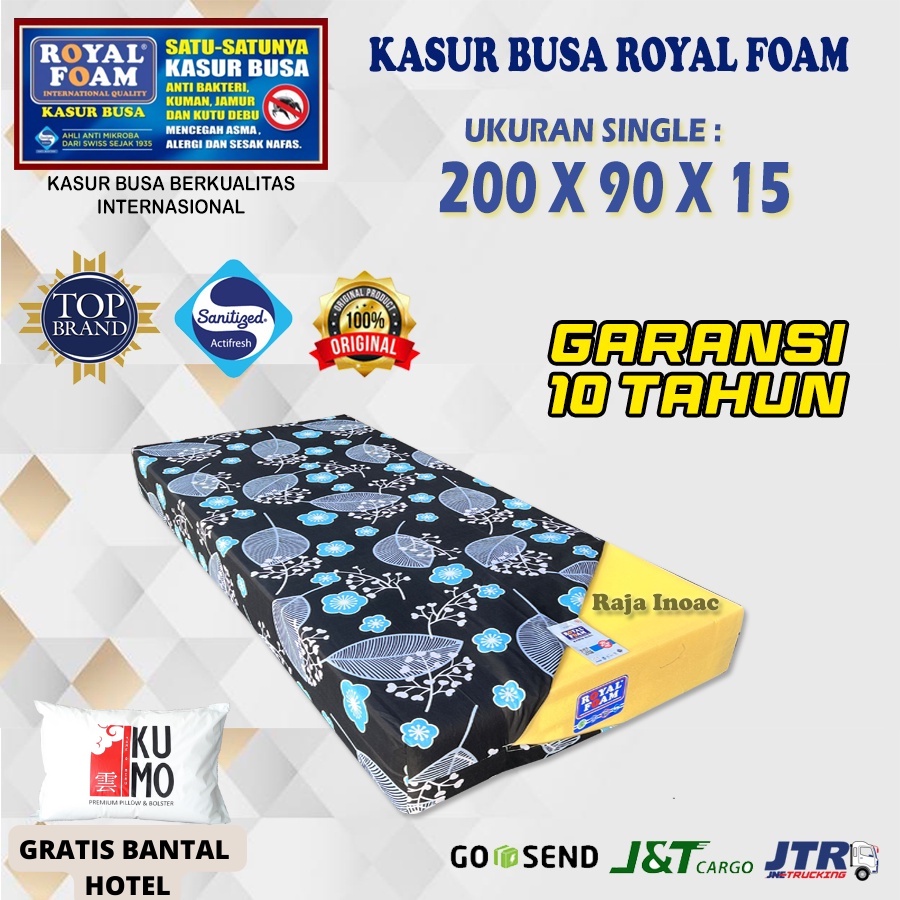 Jual Kasur Busa ROYAL FOAM Single Ukuran 200X90X15 Cm Garansi 10 Tahun ...