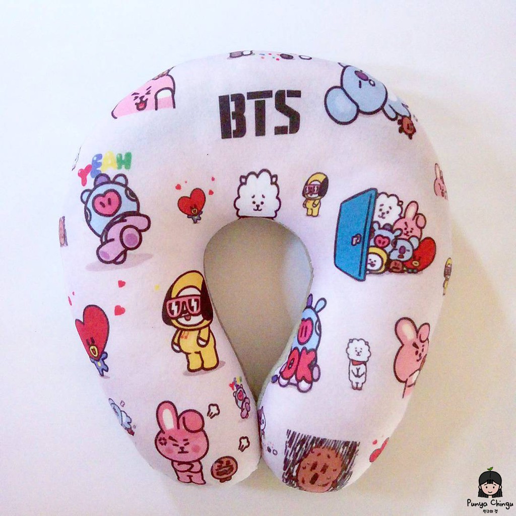 BT21 Neck Pillow [READY STOCK]