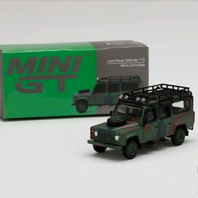Diecast Hong Kong Exclusive Land Rover Military Camouflage