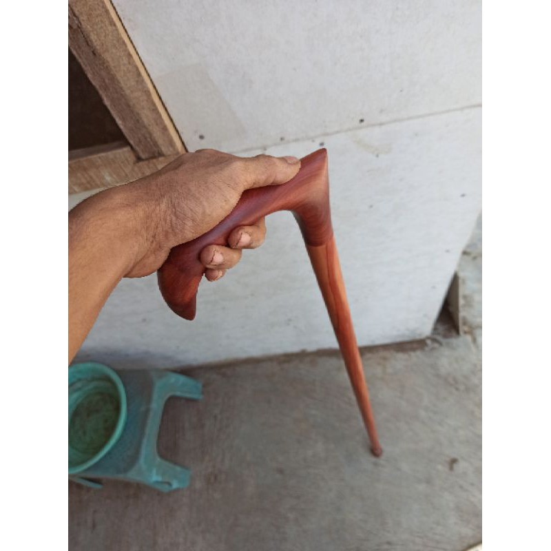 tongkat jalan teken kayu galih nagasari