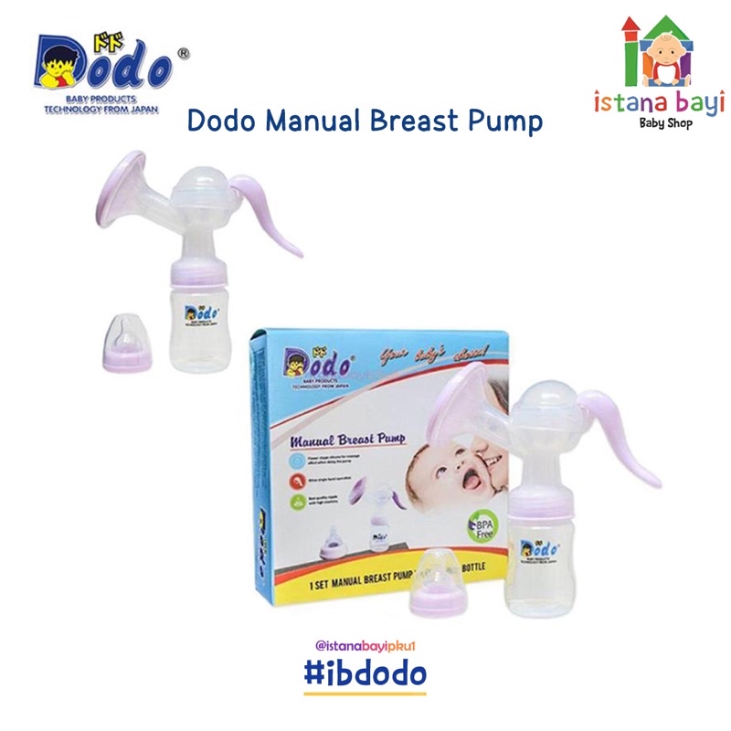 Dodo manual breast pump / Pompa Asi Manual DAC055