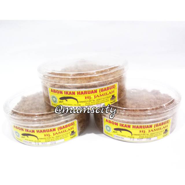 

Abon Ikan Haruan/Gabus Hj Jamilah