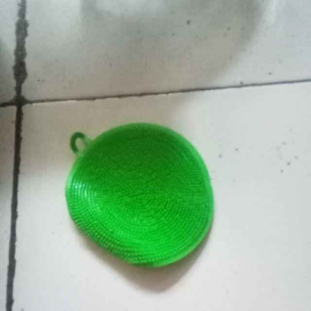 Spon Serbaguna Alat Cuci Piring Wajan Silicon Pembersih Serbaguna Dapur